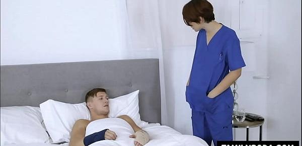  Injured brother gets help from Nurse Sister